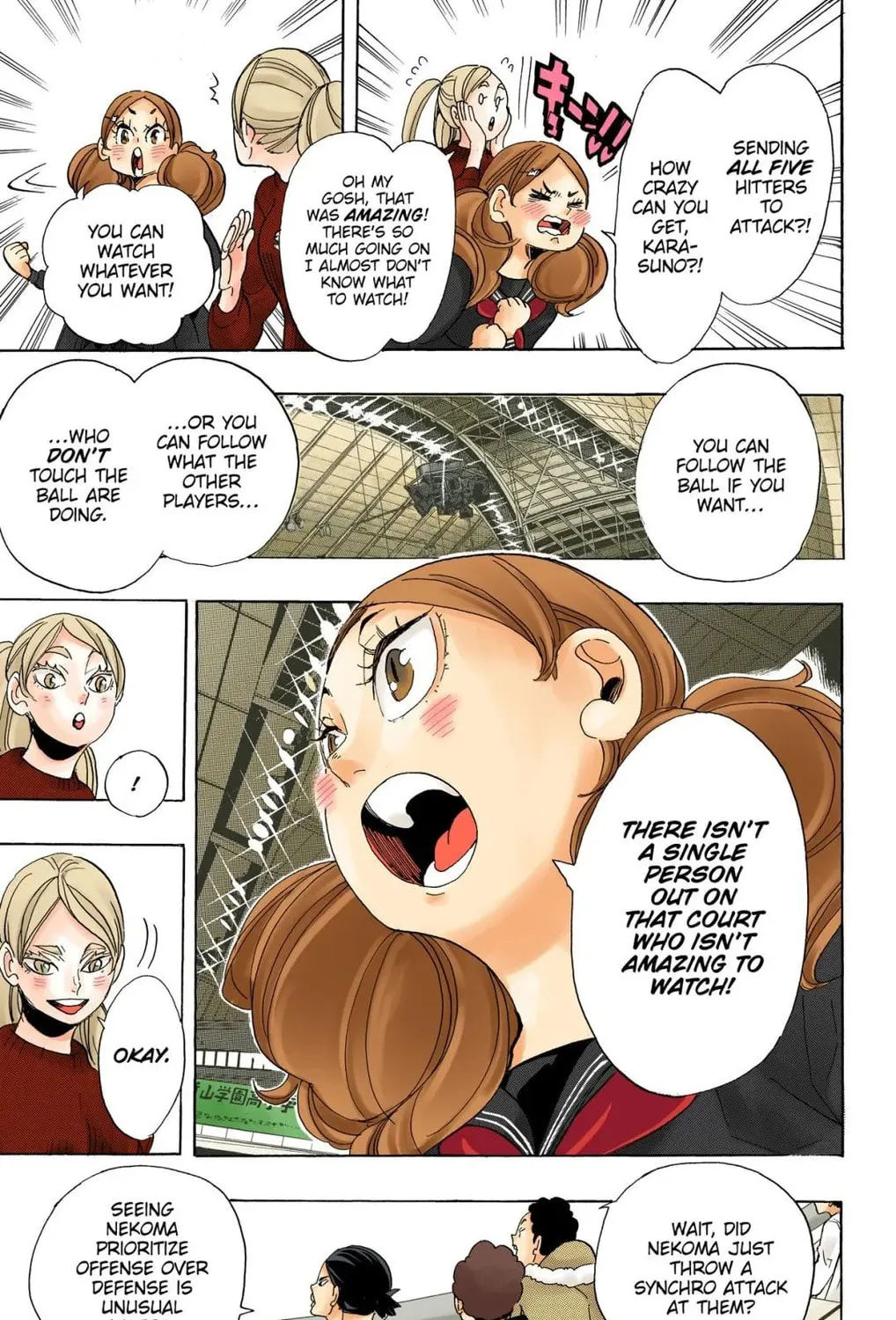 Read Haikyu!! (Official Colored) (Colored) chapter 297 image 26 on Lezhin