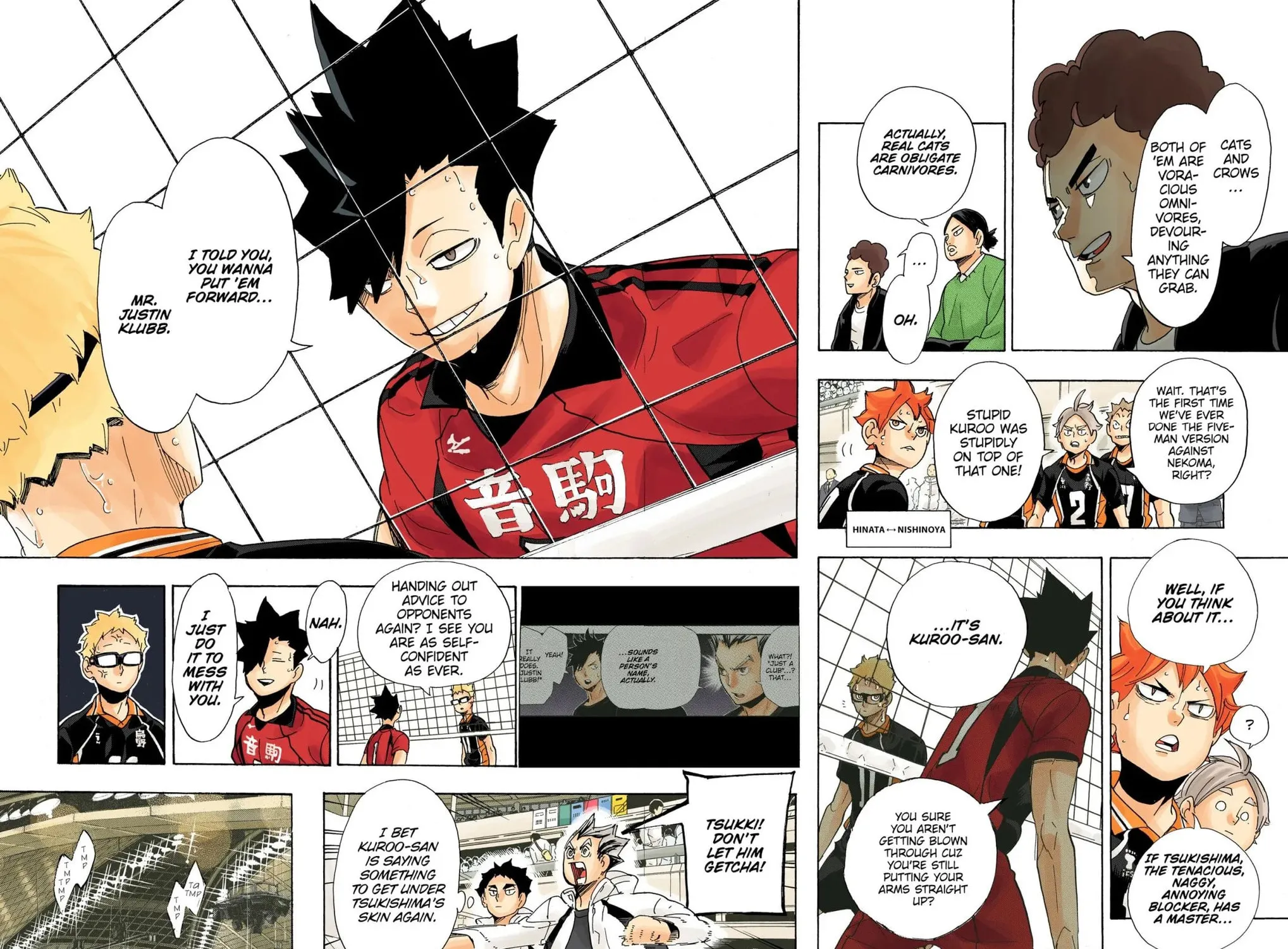 Read Haikyu!! (Official Colored) (Colored) chapter 297 image 28 on Lezhin