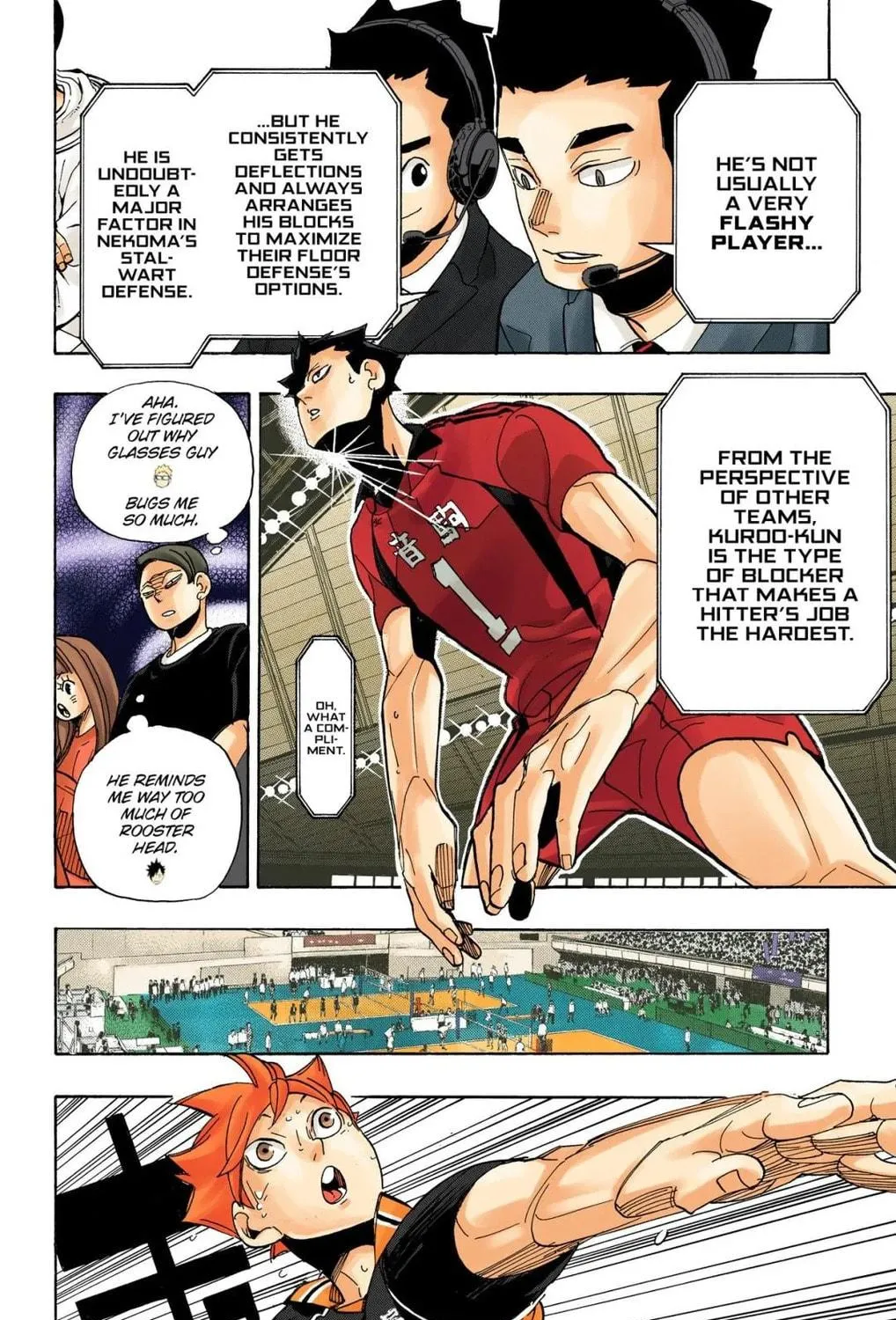 Read Haikyu!! (Official Colored) (Colored) chapter 297 image 34 on Lezhin