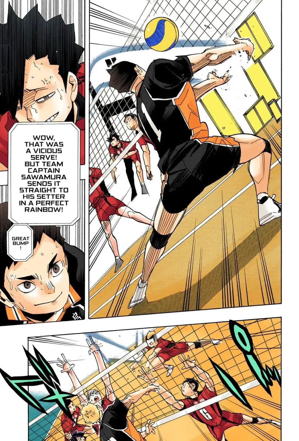 Read Haikyu!! (Official Colored) (Colored) chapter 299 image 12 on Lezhin