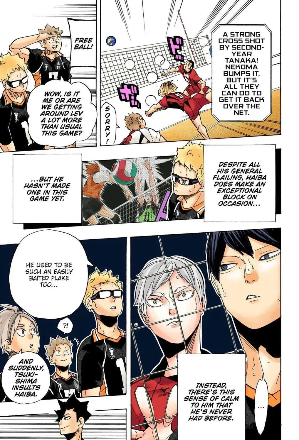 Read Haikyu!! (Official Colored) (Colored) chapter 299 image 16 on Lezhin