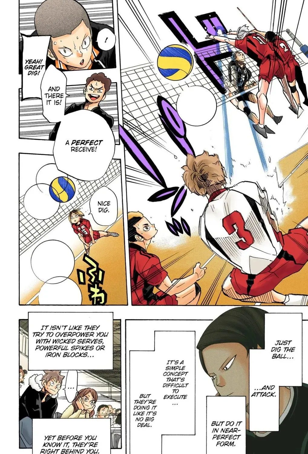 Read Haikyu!! (Official Colored) (Colored) chapter 299 image 24 on Lezhin