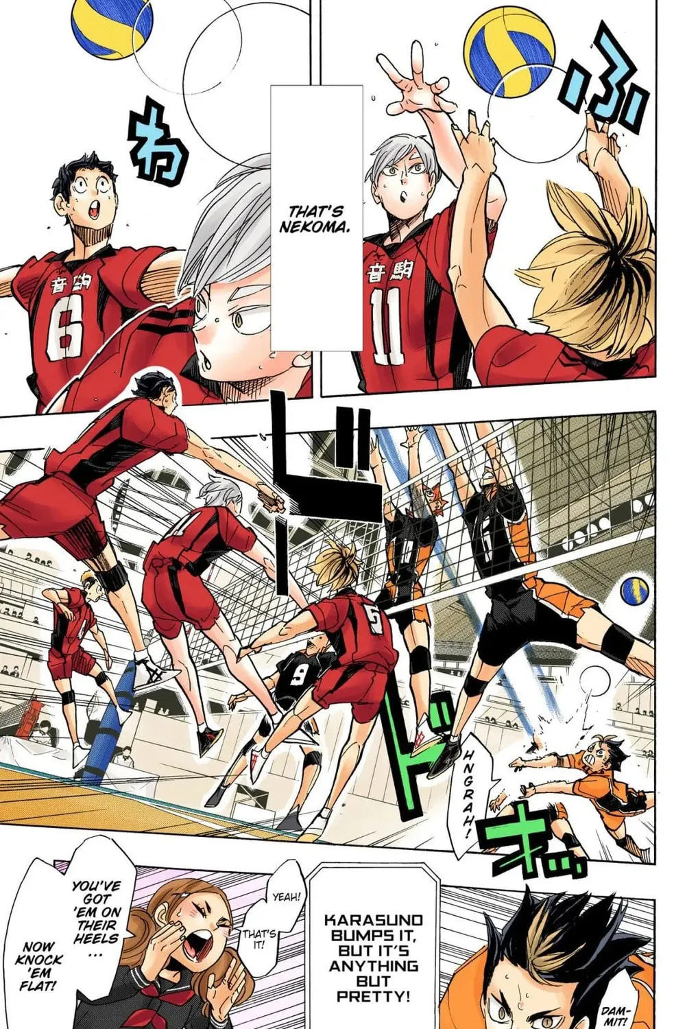 Read Haikyu!! (Official Colored) (Colored) chapter 299 image 26 on Lezhin