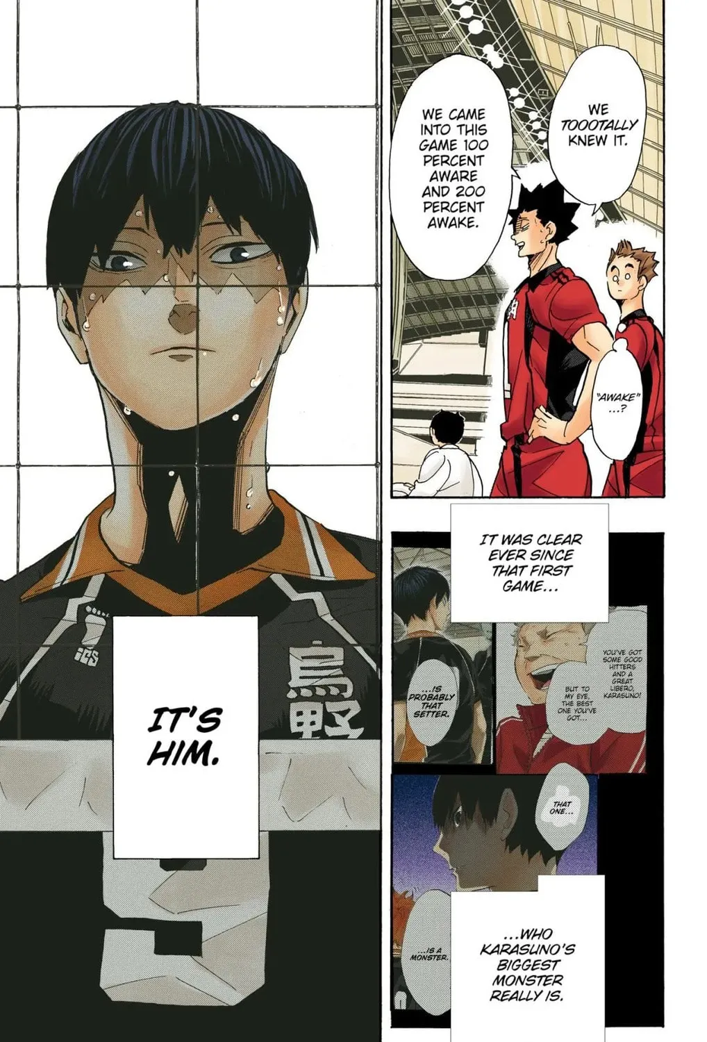 Read Haikyu!! (Official Colored) (Colored) chapter 299 image 32 on Lezhin