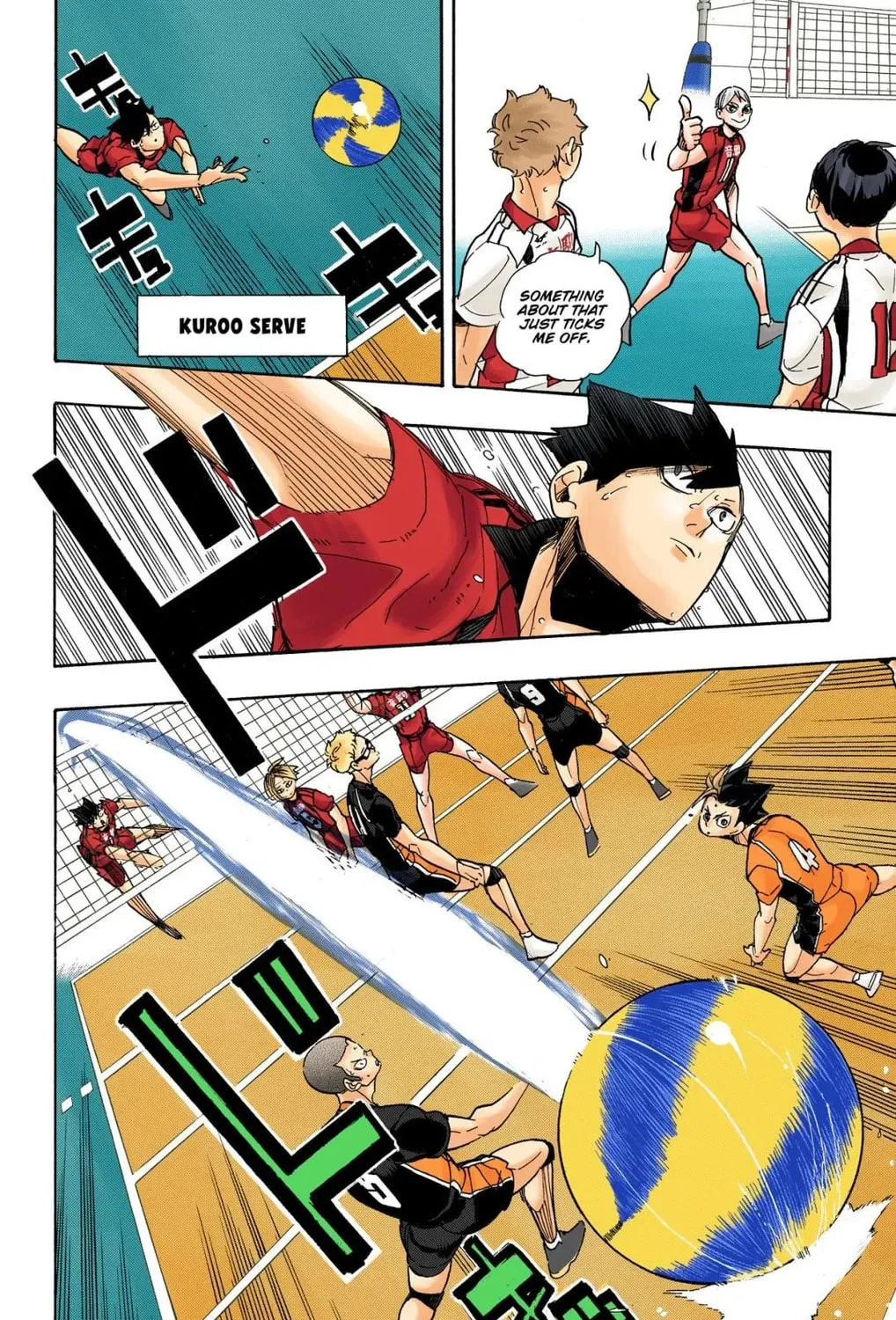 Read Haikyu!! (Official Colored) (Colored) chapter 299 image 6 on Lezhin
