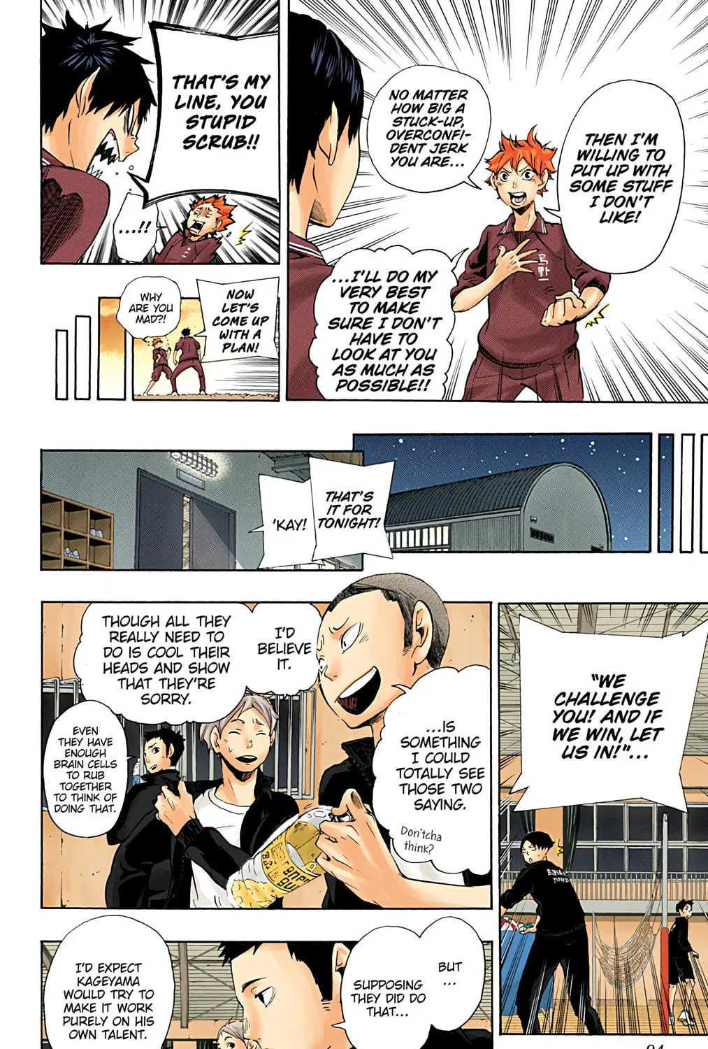 Read Haikyu!! (Official Colored) (Colored) chapter 3 image 14 on Lezhin