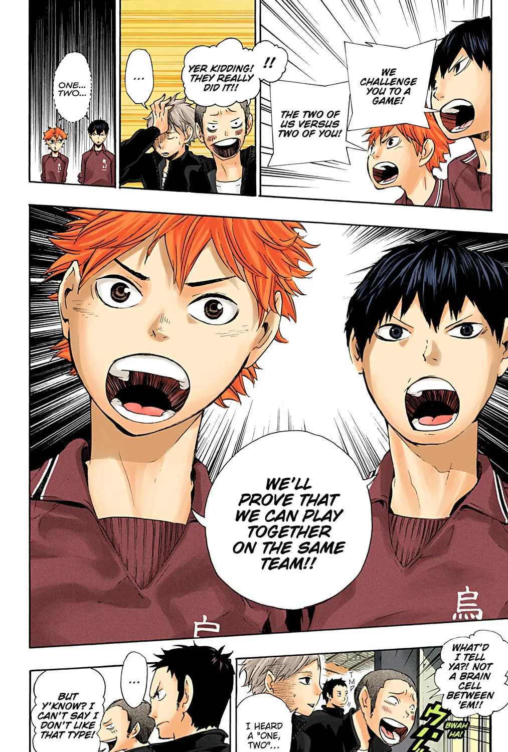 Read Haikyu!! (Official Colored) (Colored) chapter 3 image 18 on Lezhin