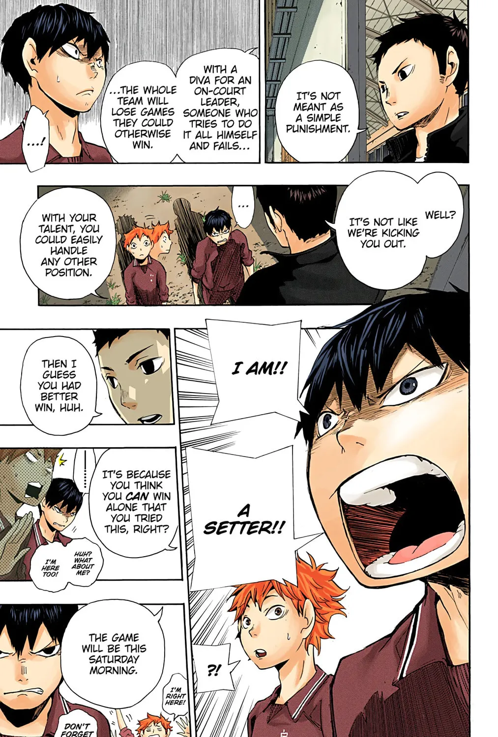 Read Haikyu!! (Official Colored) (Colored) chapter 3 image 24 on Lezhin