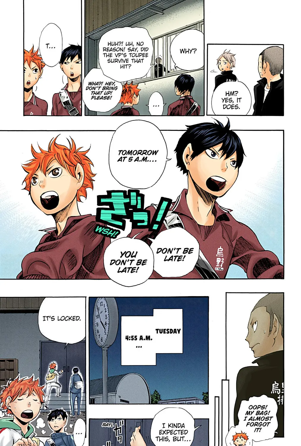 Read Haikyu!! (Official Colored) (Colored) chapter 3 image 36 on Lezhin
