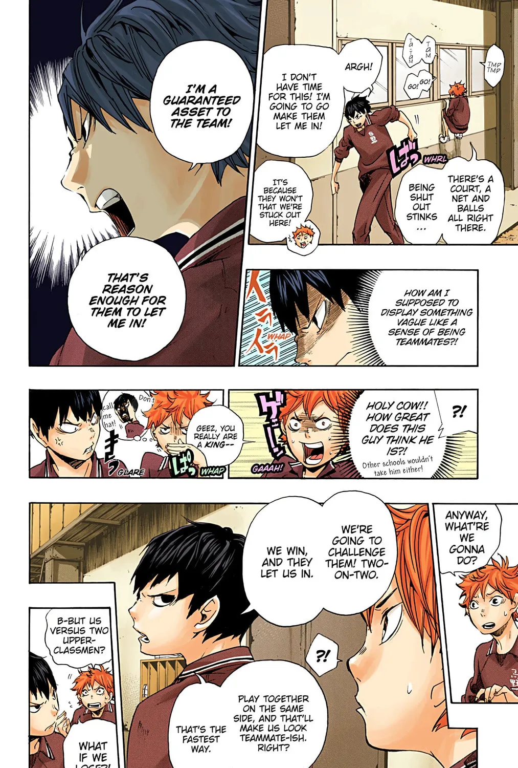Read Haikyu!! (Official Colored) (Colored) chapter 3 image 6 on Lezhin