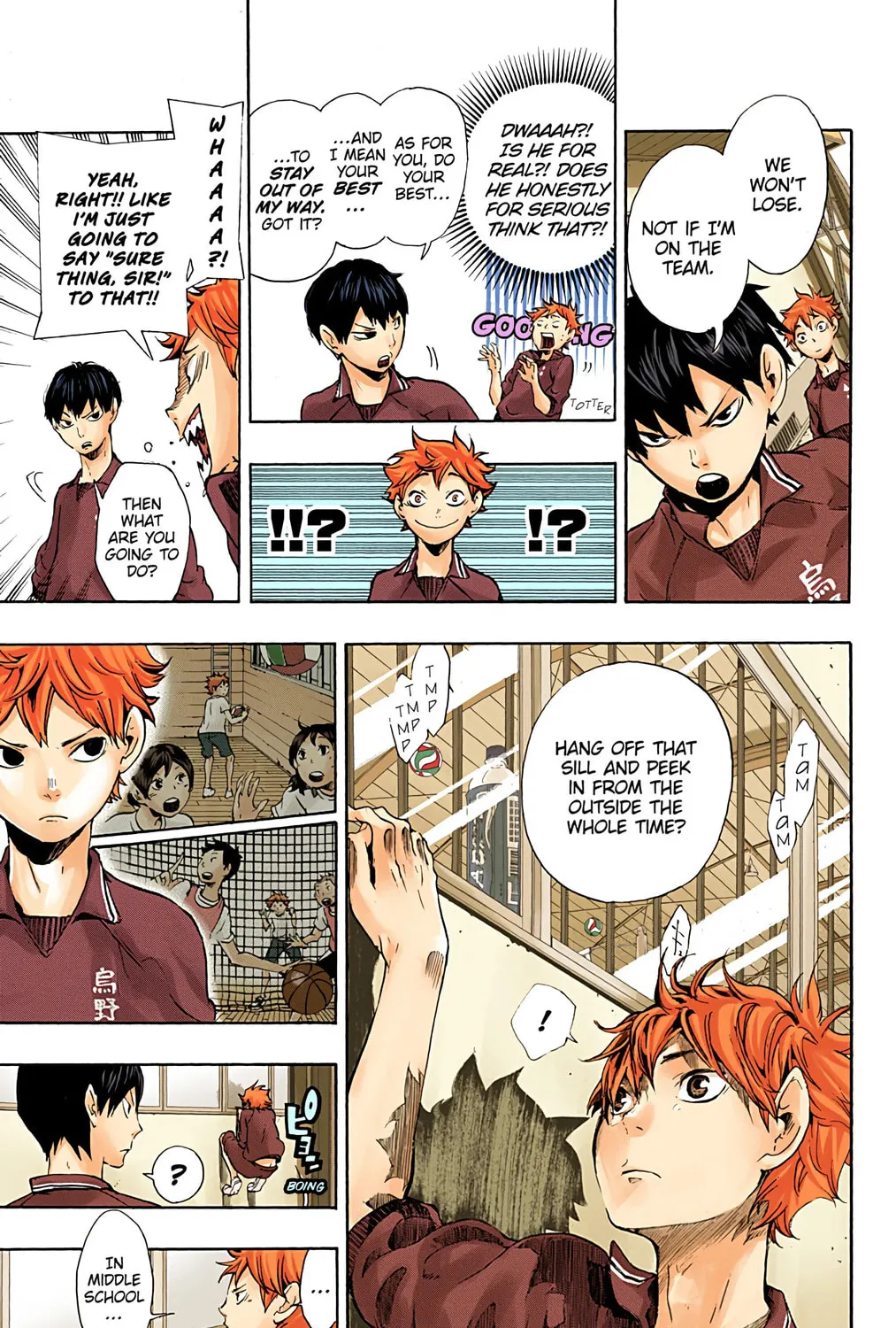 Read Haikyu!! (Official Colored) (Colored) chapter 3 image 8 on Lezhin