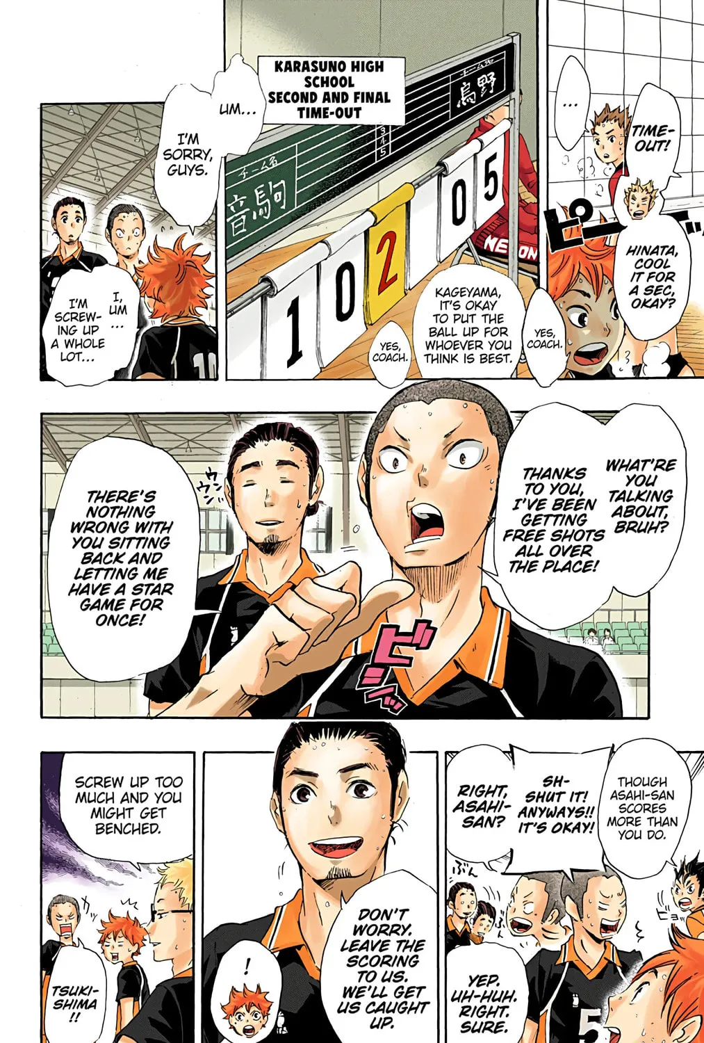 Read Haikyu!! (Official Colored) (Colored) chapter 30 image 30 on Lezhin