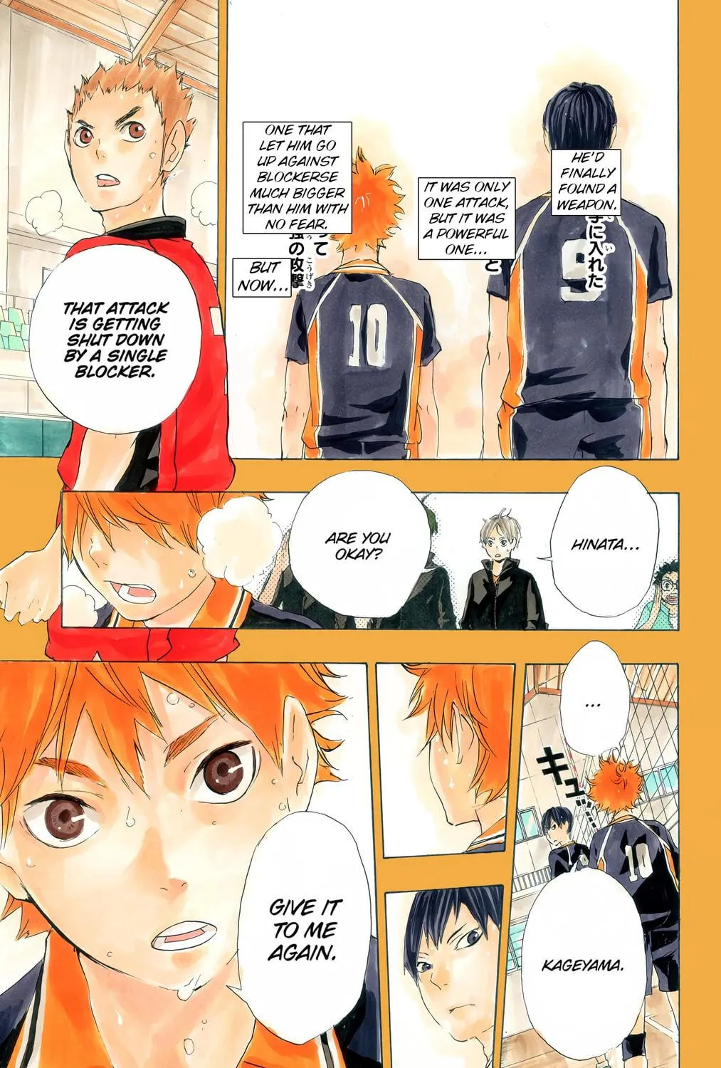 Read Haikyu!! (Official Colored) (Colored) chapter 30 image 4 on Lezhin