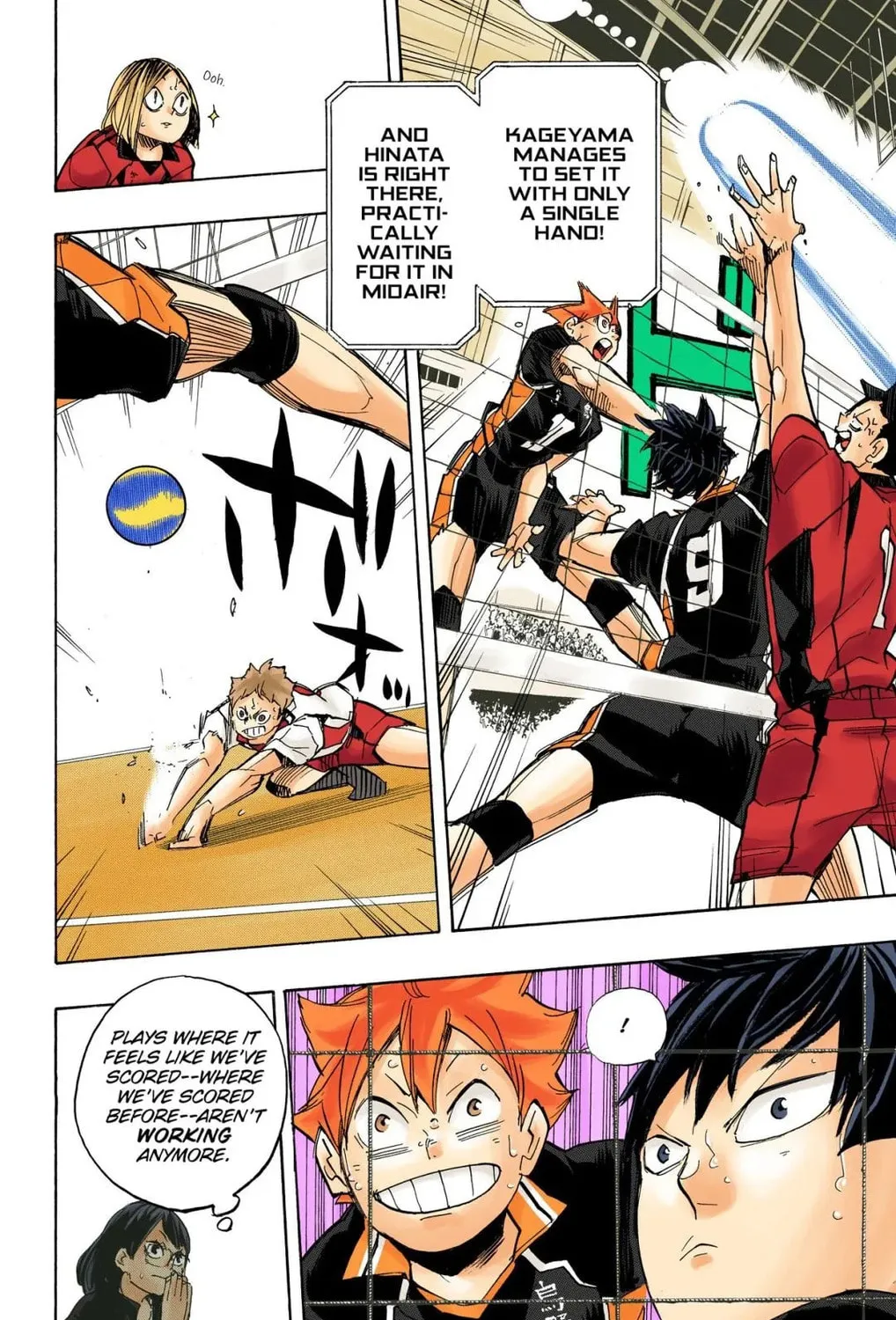 Read Haikyu!! (Official Colored) (Colored) chapter 300 image 14 on Lezhin