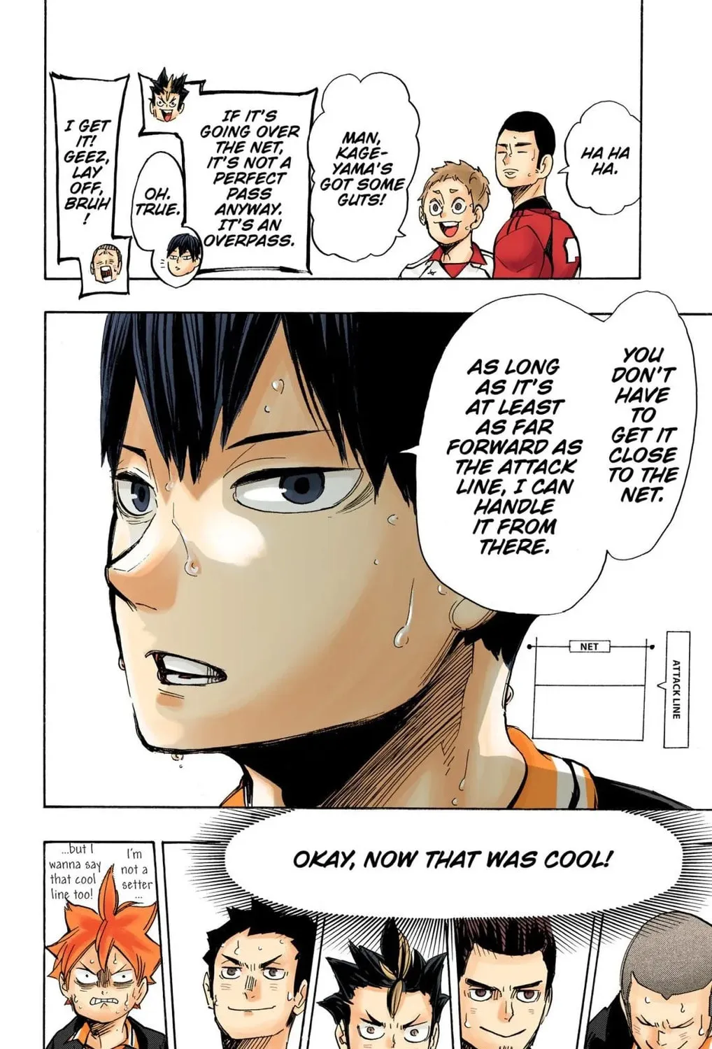 Read Haikyu!! (Official Colored) (Colored) chapter 300 image 18 on Lezhin