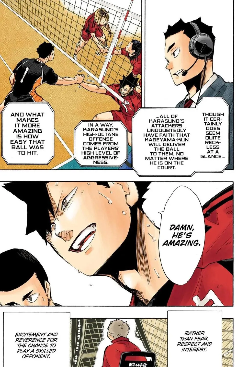 Read Haikyu!! (Official Colored) (Colored) chapter 300 image 28 on Lezhin