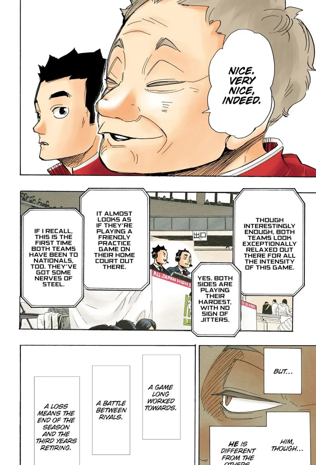 Read Haikyu!! (Official Colored) (Colored) chapter 300 image 30 on Lezhin