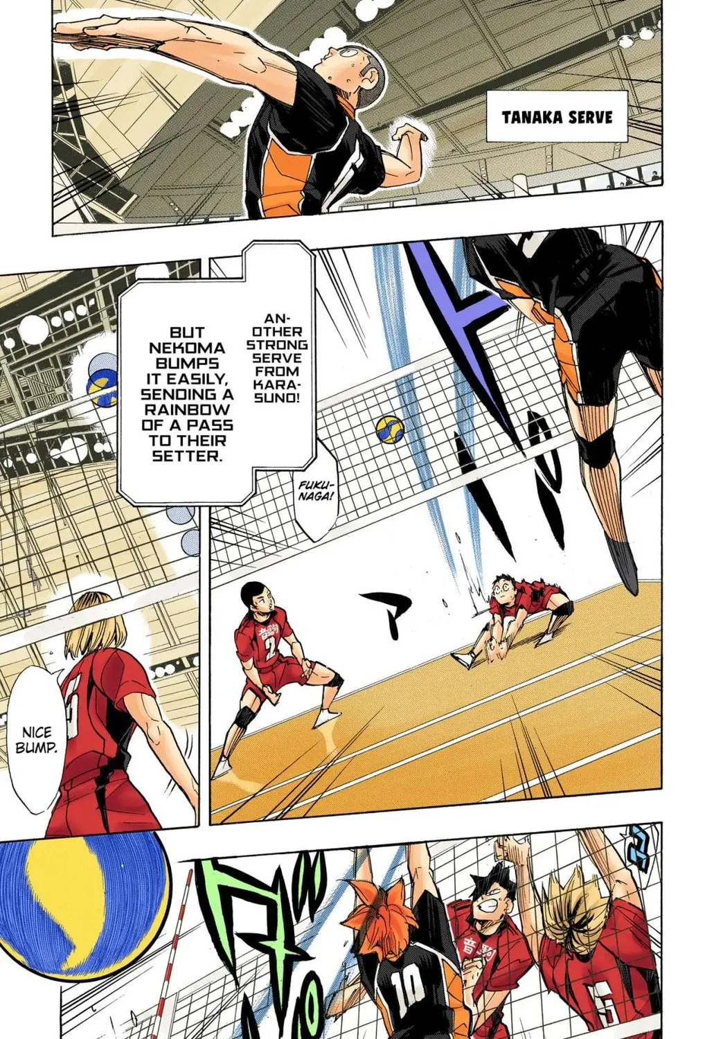 Read Haikyu!! (Official Colored) (Colored) chapter 300 image 8 on Lezhin