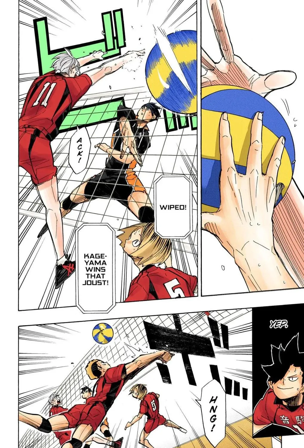 Read Haikyu!! (Official Colored) (Colored) chapter 301 image 22 on Lezhin