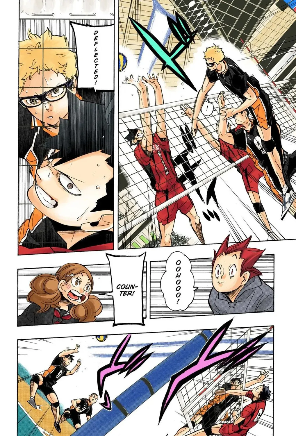 Read Haikyu!! (Official Colored) (Colored) chapter 301 image 8 on Lezhin