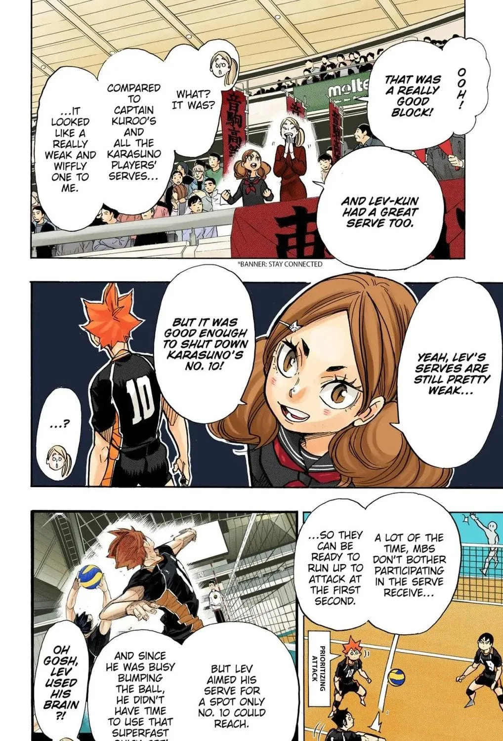 Read Haikyu!! (Official Colored) (Colored) chapter 302 image 22 on Lezhin