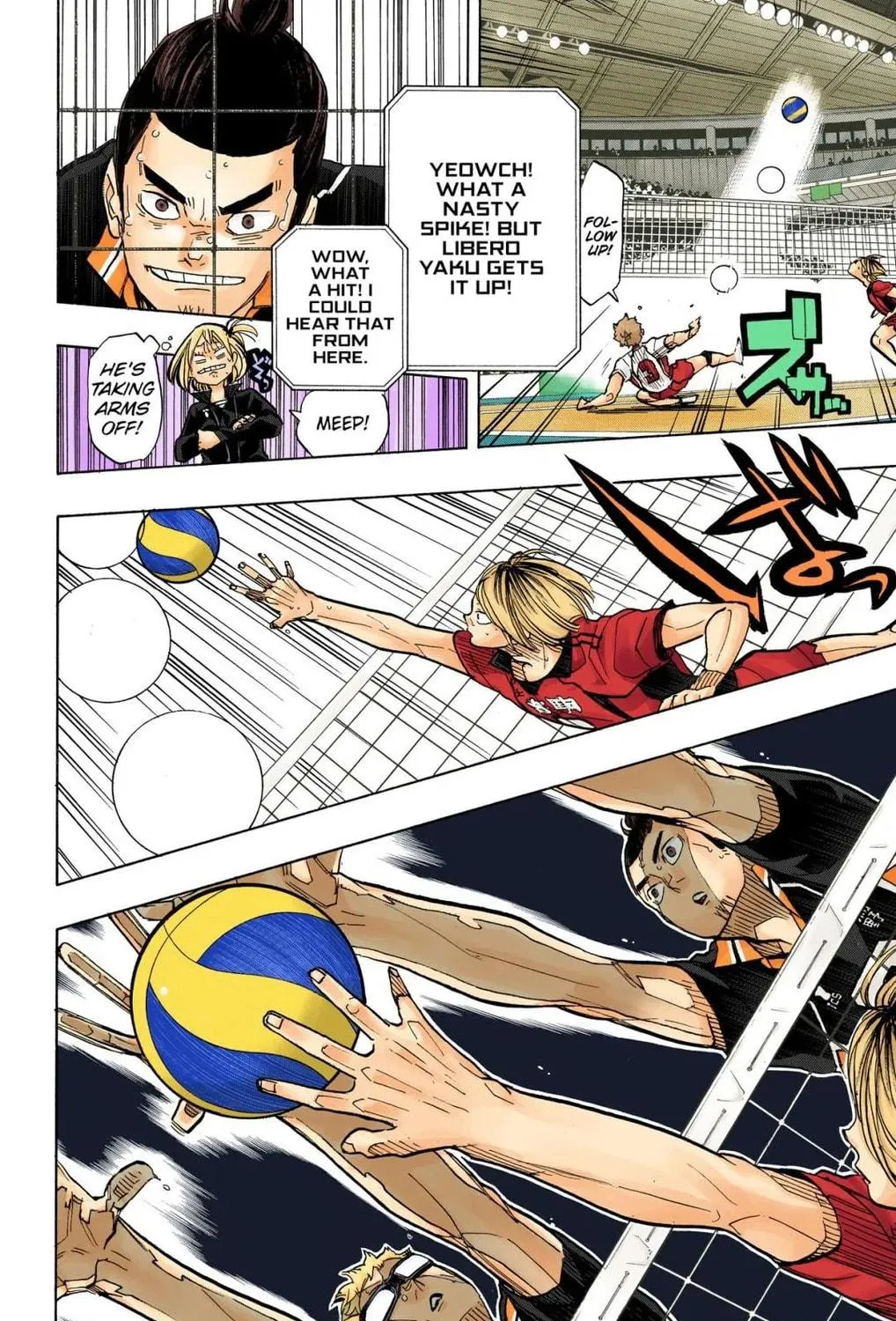 Read Haikyu!! (Official Colored) (Colored) chapter 304 image 10 on Lezhin