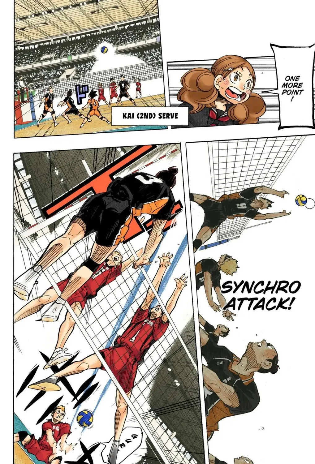 Read Haikyu!! (Official Colored) (Colored) chapter 304 image 18 on Lezhin