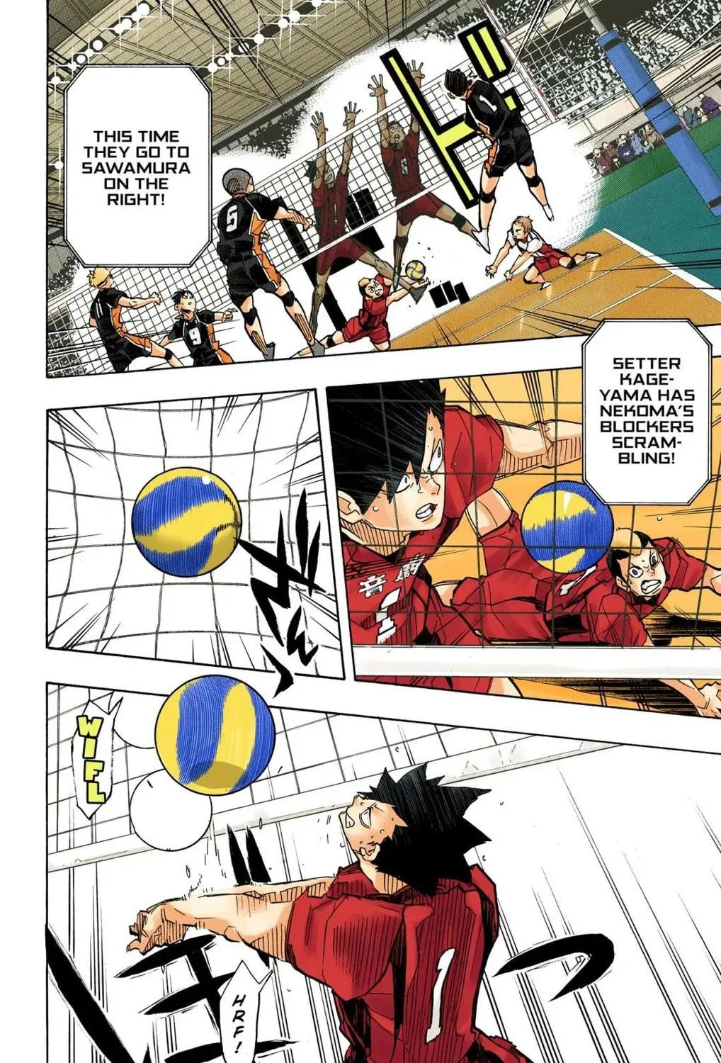 Read Haikyu!! (Official Colored) (Colored) chapter 304 image 22 on Lezhin