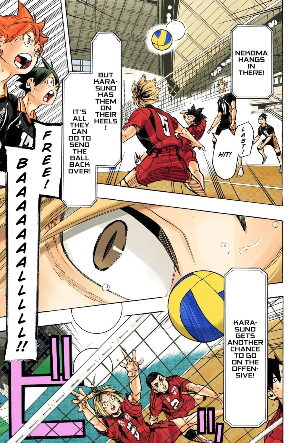 Read Haikyu!! (Official Colored) (Colored) chapter 304 image 24 on Lezhin