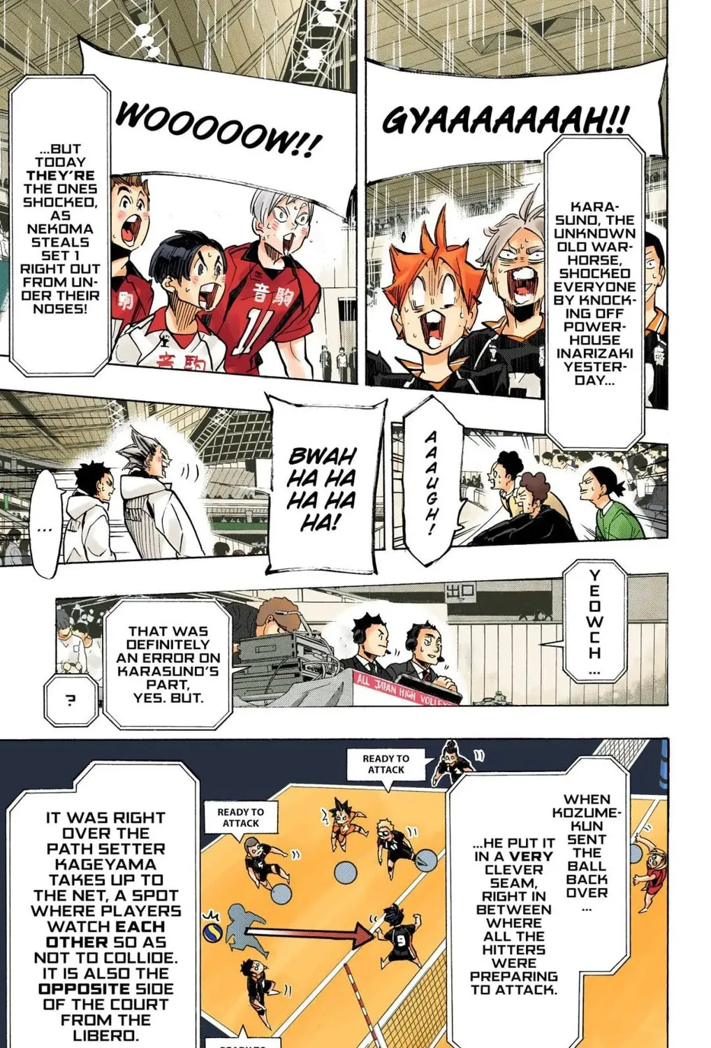 Read Haikyu!! (Official Colored) (Colored) chapter 304 image 30 on Lezhin