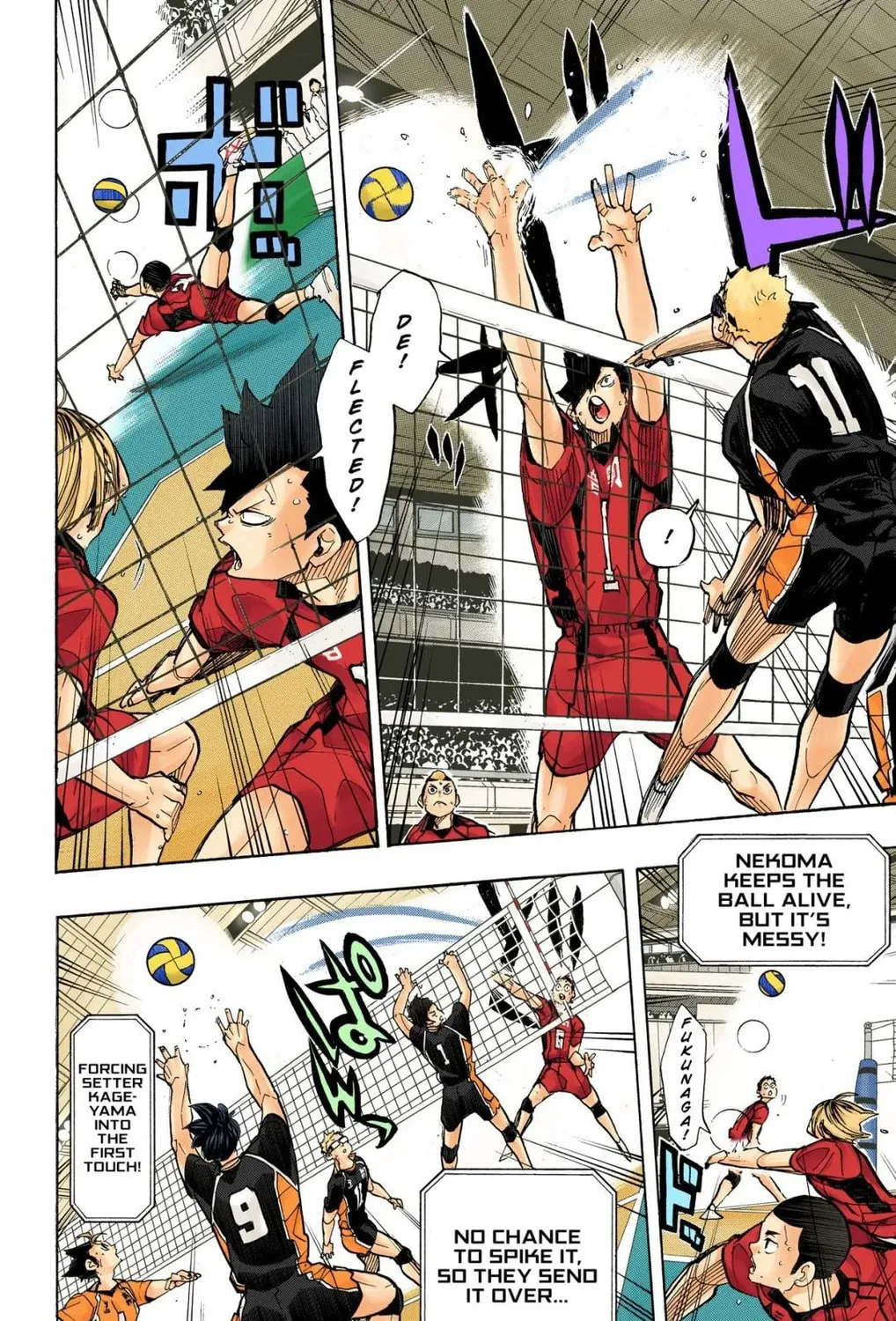 Read Haikyu!! (Official Colored) (Colored) chapter 304 image 6 on Lezhin