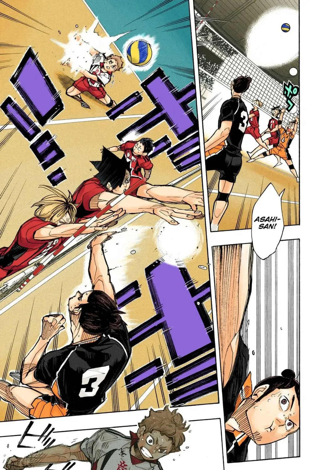 Read Haikyu!! (Official Colored) (Colored) chapter 304 image 8 on Lezhin