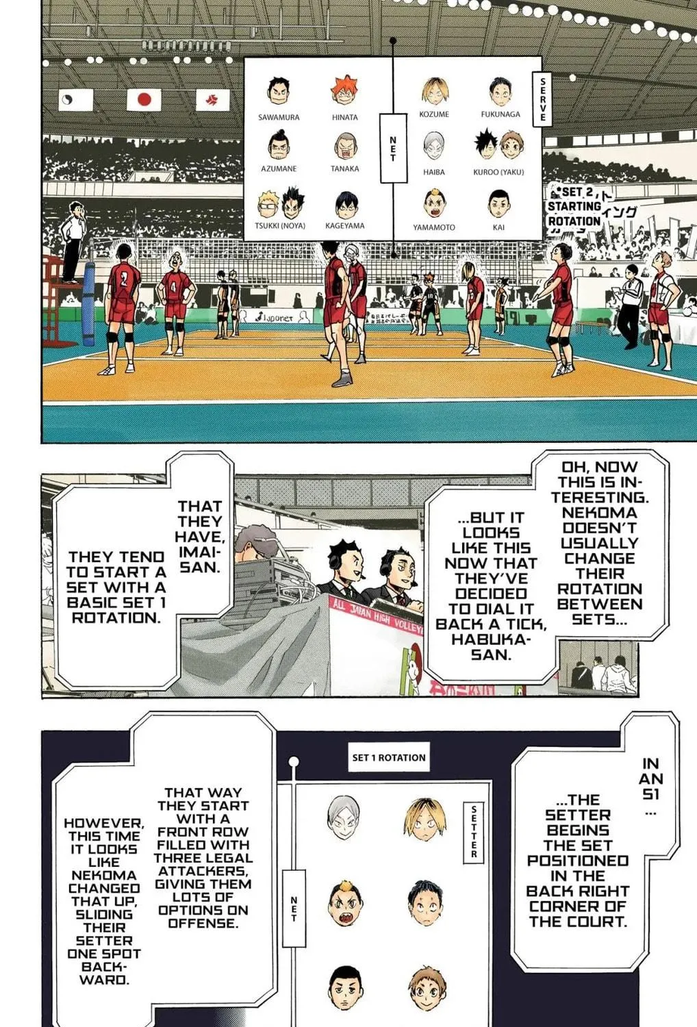 Read Haikyu!! (Official Colored) (Colored) chapter 305 image 16 on Lezhin