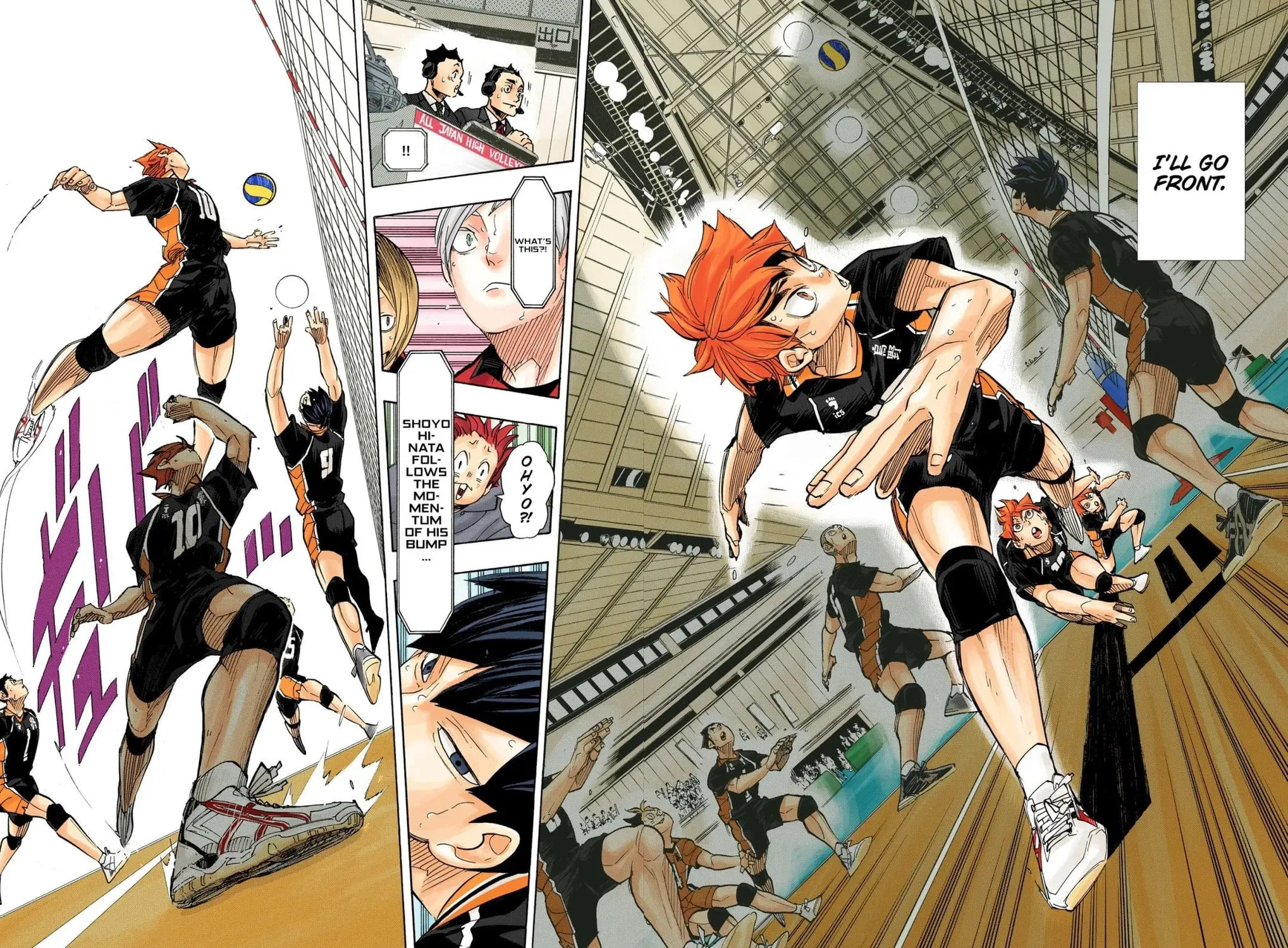 Read Haikyu!! (Official Colored) (Colored) chapter 305 image 24 on Lezhin