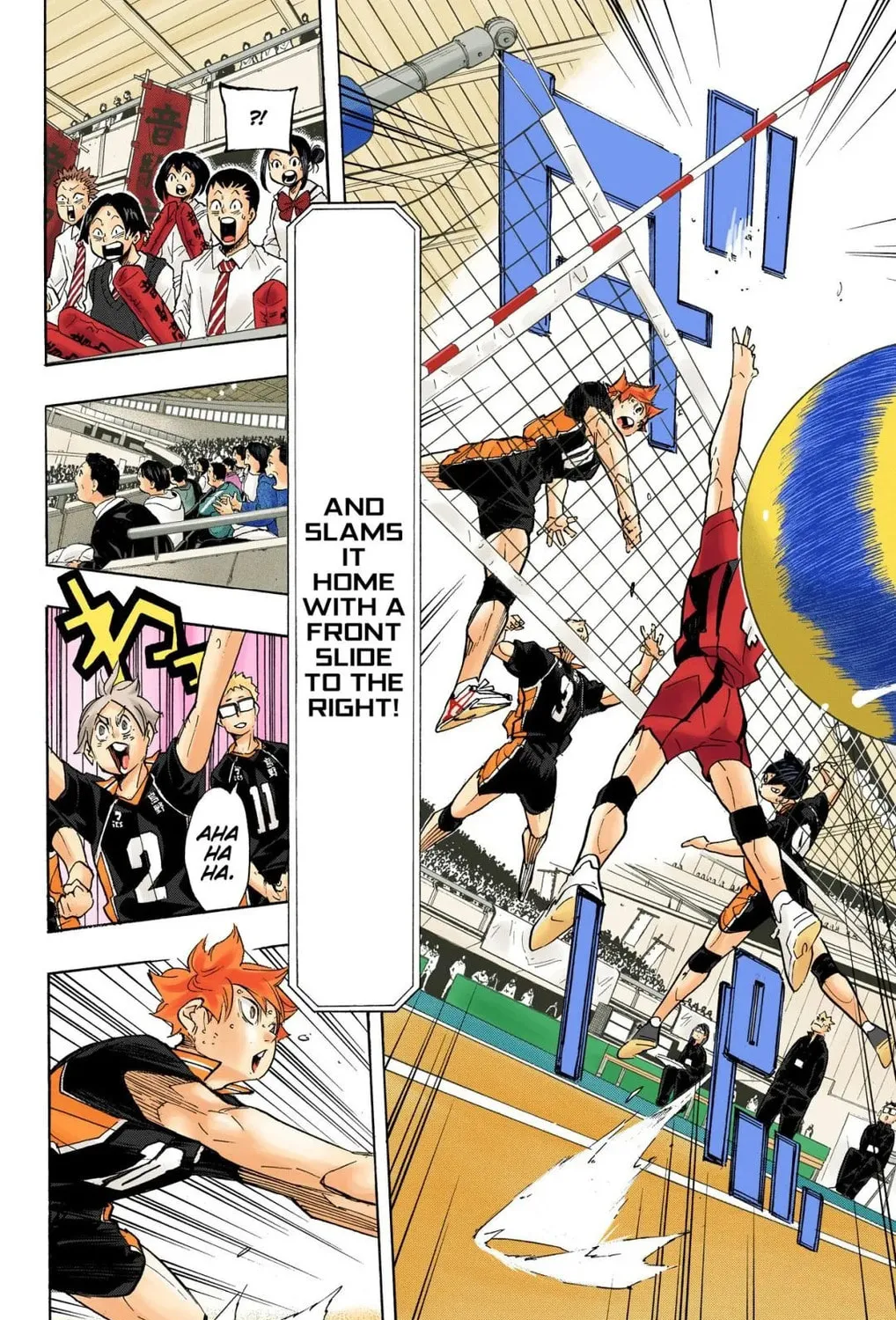 Read Haikyu!! (Official Colored) (Colored) chapter 305 image 26 on Lezhin