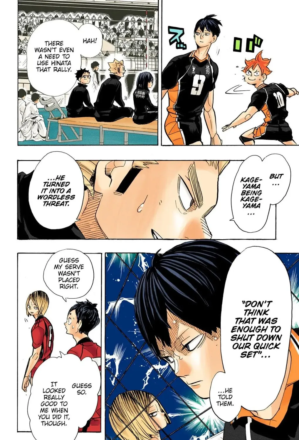 Read Haikyu!! (Official Colored) (Colored) chapter 305 image 30 on Lezhin