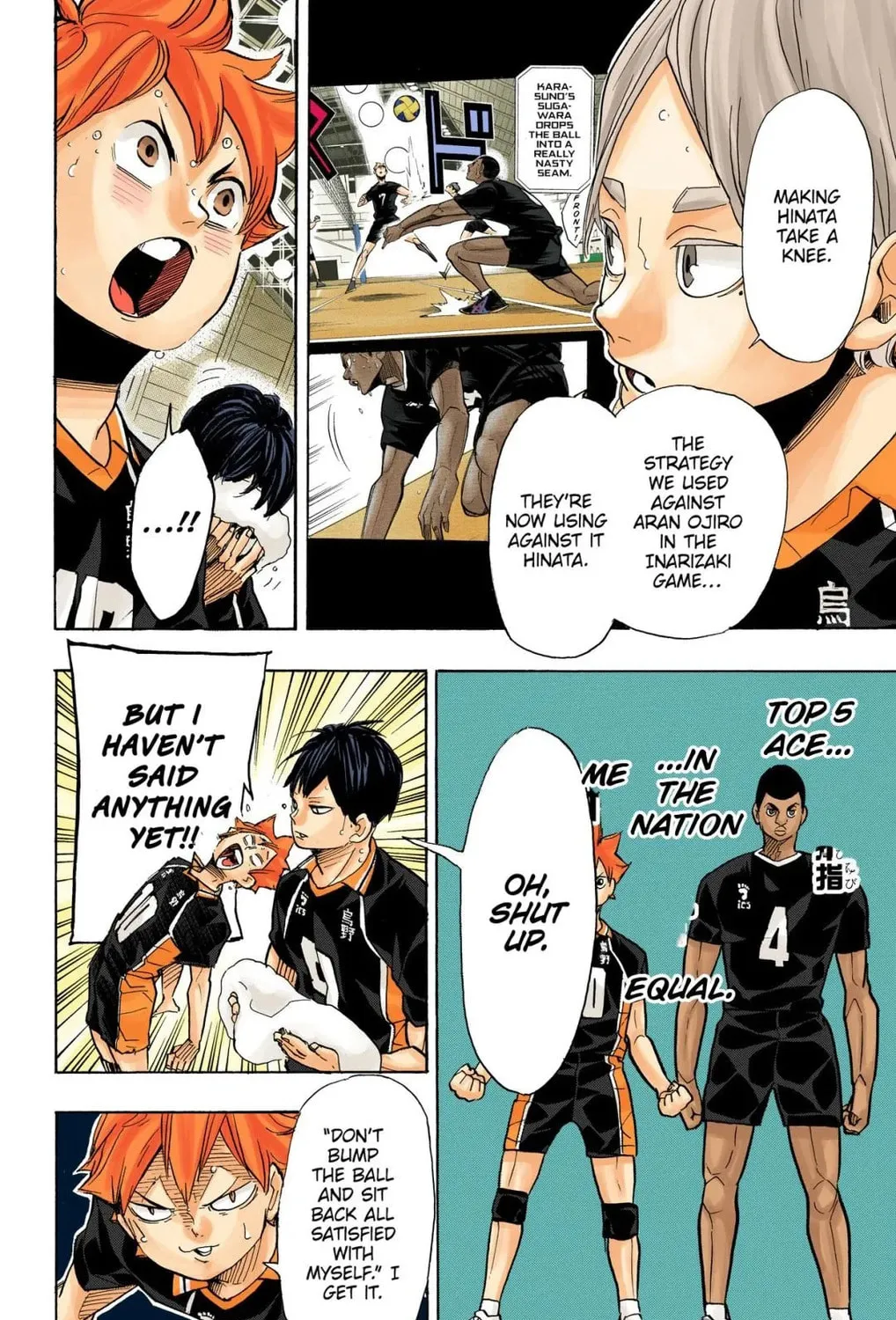 Read Haikyu!! (Official Colored) (Colored) chapter 305 image 8 on Lezhin