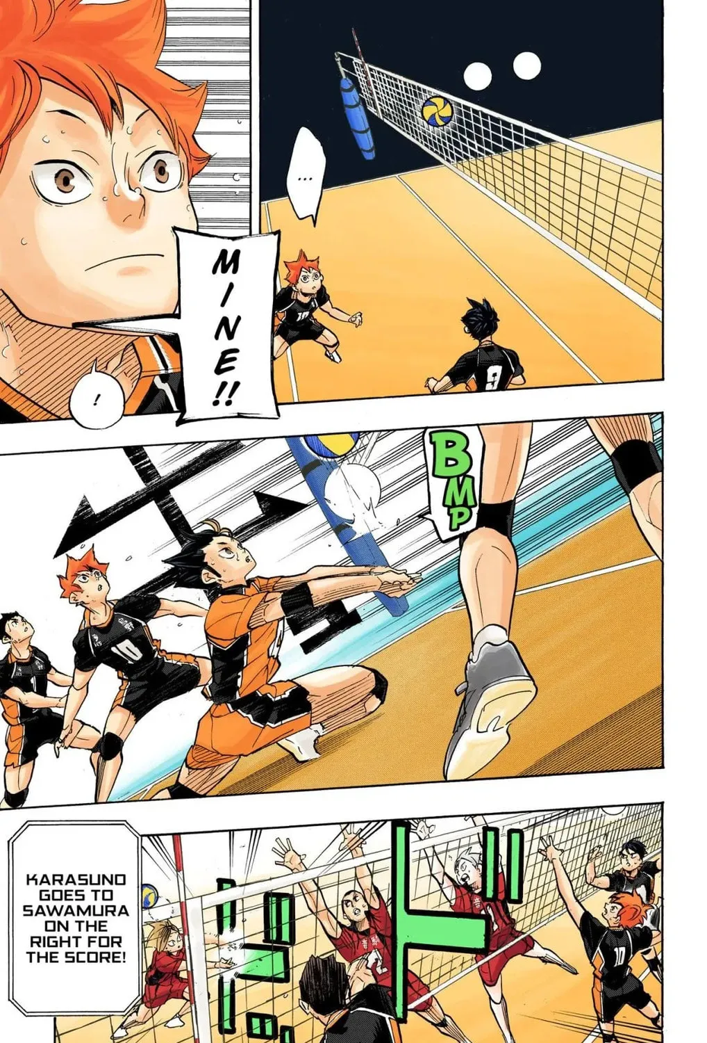 Read Haikyu!! (Official Colored) (Colored) chapter 306 image 24 on Lezhin