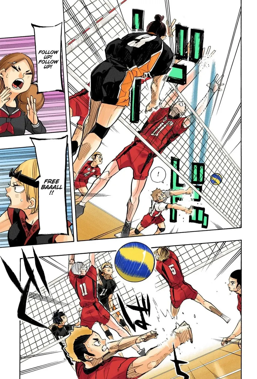 Read Haikyu!! (Official Colored) (Colored) chapter 306 image 36 on Lezhin