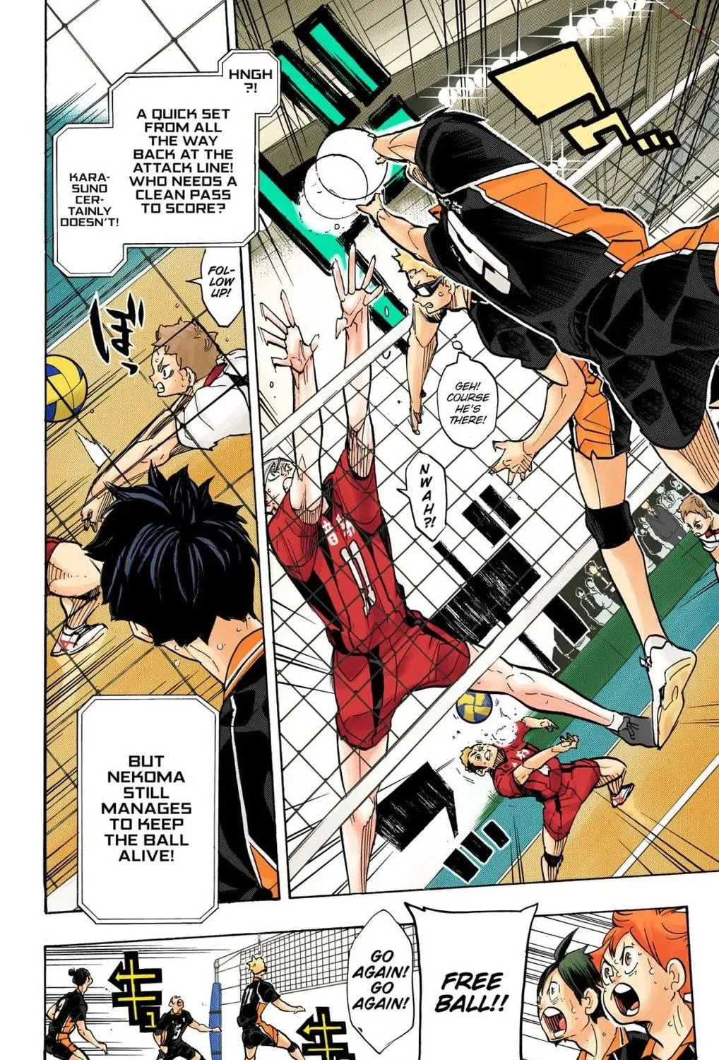 Read Haikyu!! (Official Colored) (Colored) chapter 307 image 10 on Lezhin