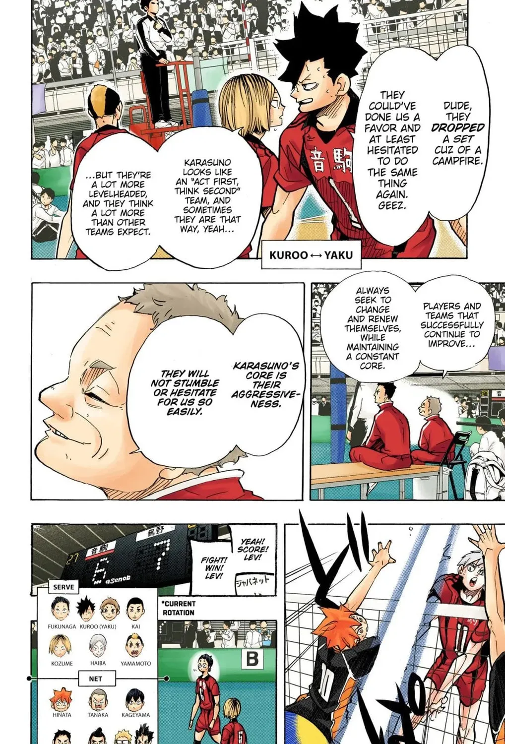 Read Haikyu!! (Official Colored) (Colored) chapter 307 image 18 on Lezhin