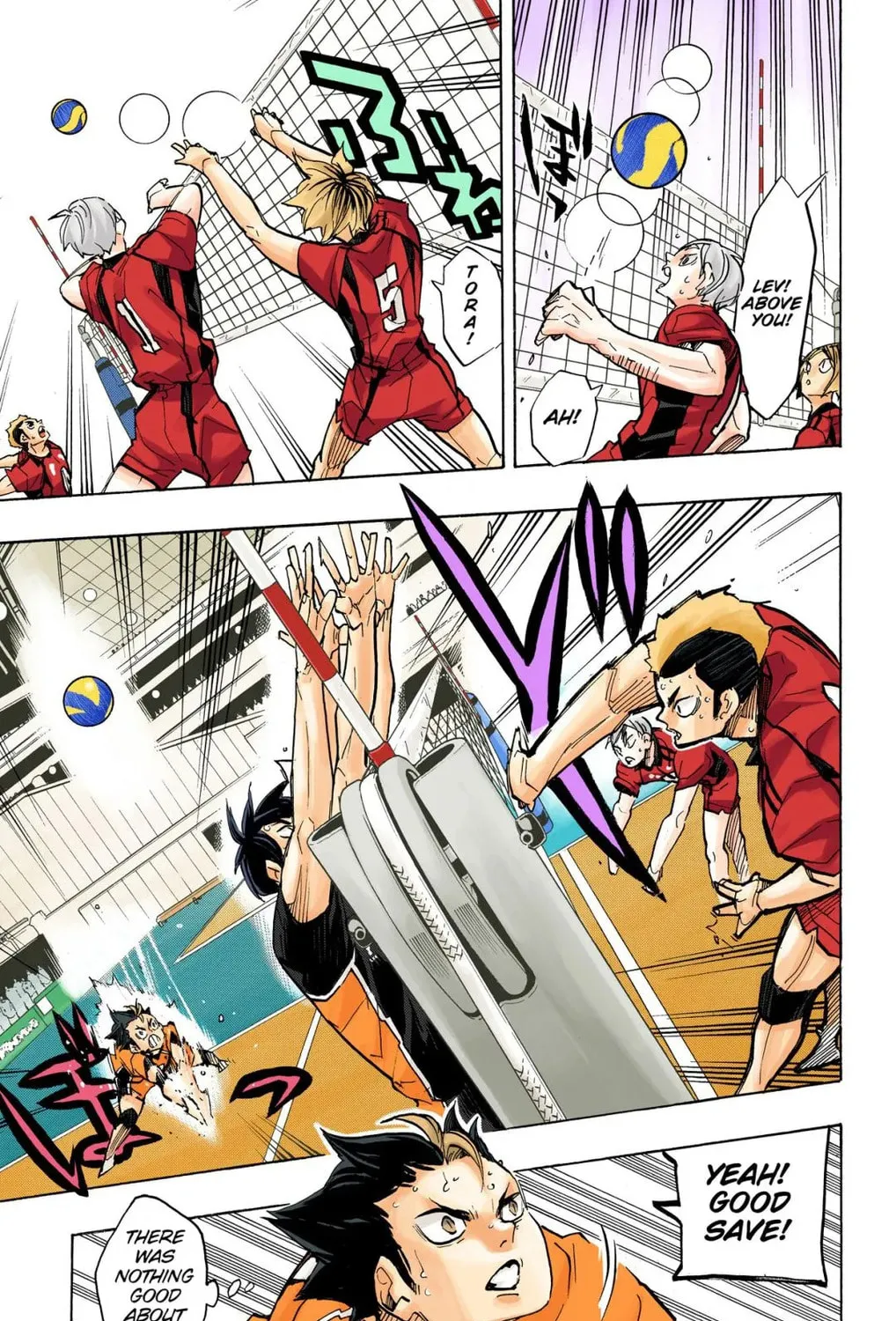Read Haikyu!! (Official Colored) (Colored) chapter 307 image 24 on Lezhin
