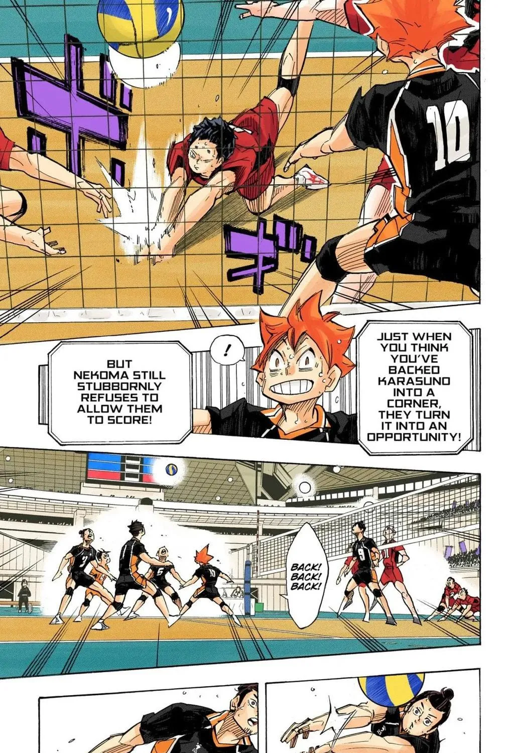 Read Haikyu!! (Official Colored) (Colored) chapter 307 image 28 on Lezhin