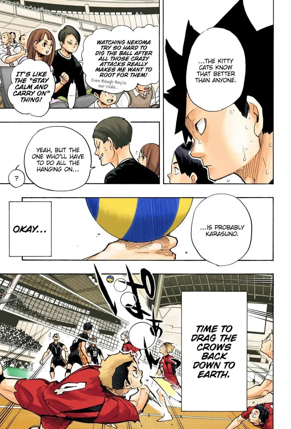 Read Haikyu!! (Official Colored) (Colored) chapter 307 image 34 on Lezhin