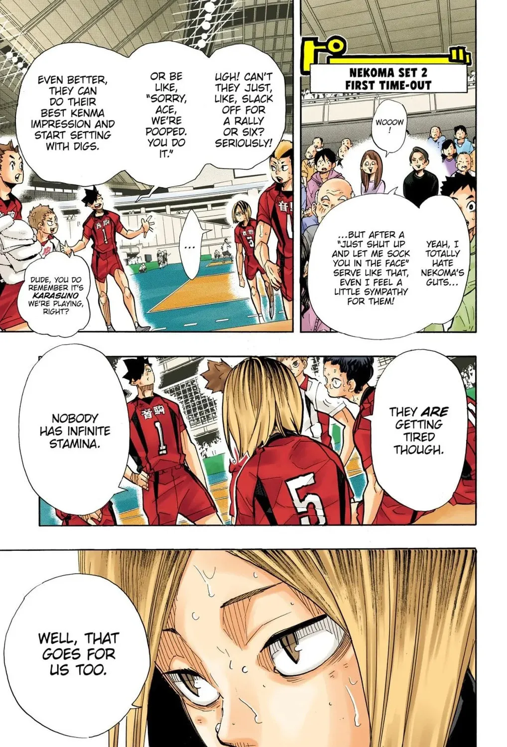Read Haikyu!! (Official Colored) (Colored) chapter 308 image 20 on Lezhin