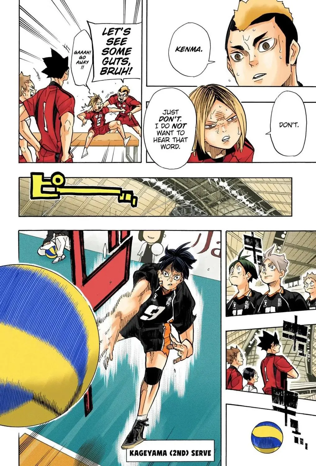 Read Haikyu!! (Official Colored) (Colored) chapter 308 image 22 on Lezhin