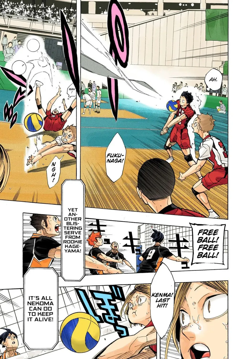 Read Haikyu!! (Official Colored) (Colored) chapter 308 image 24 on Lezhin