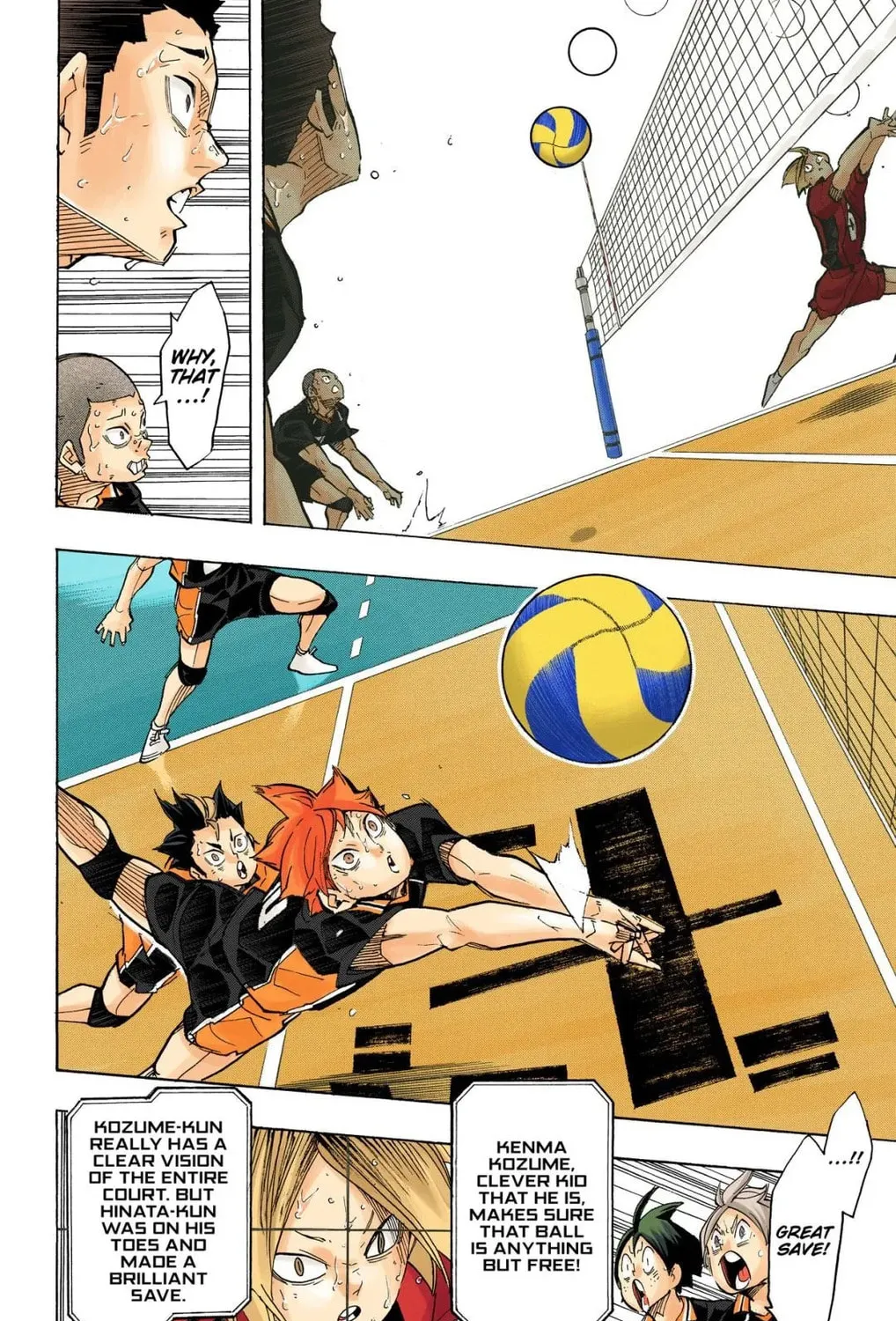 Read Haikyu!! (Official Colored) (Colored) chapter 308 image 26 on Lezhin