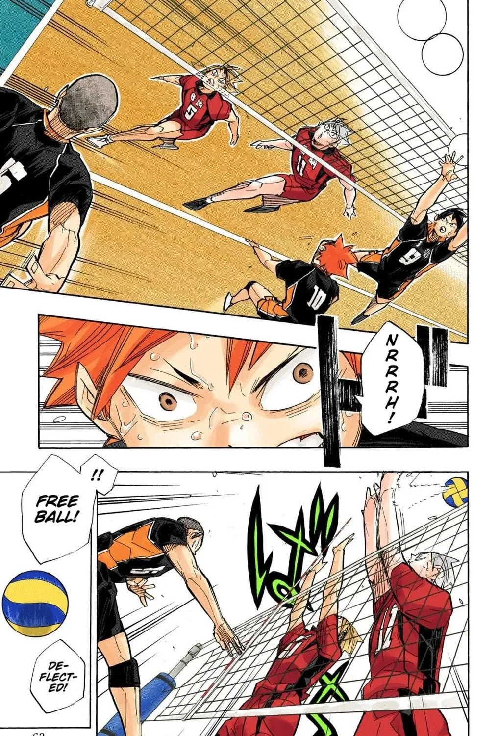 Read Haikyu!! (Official Colored) (Colored) chapter 308 image 28 on Lezhin