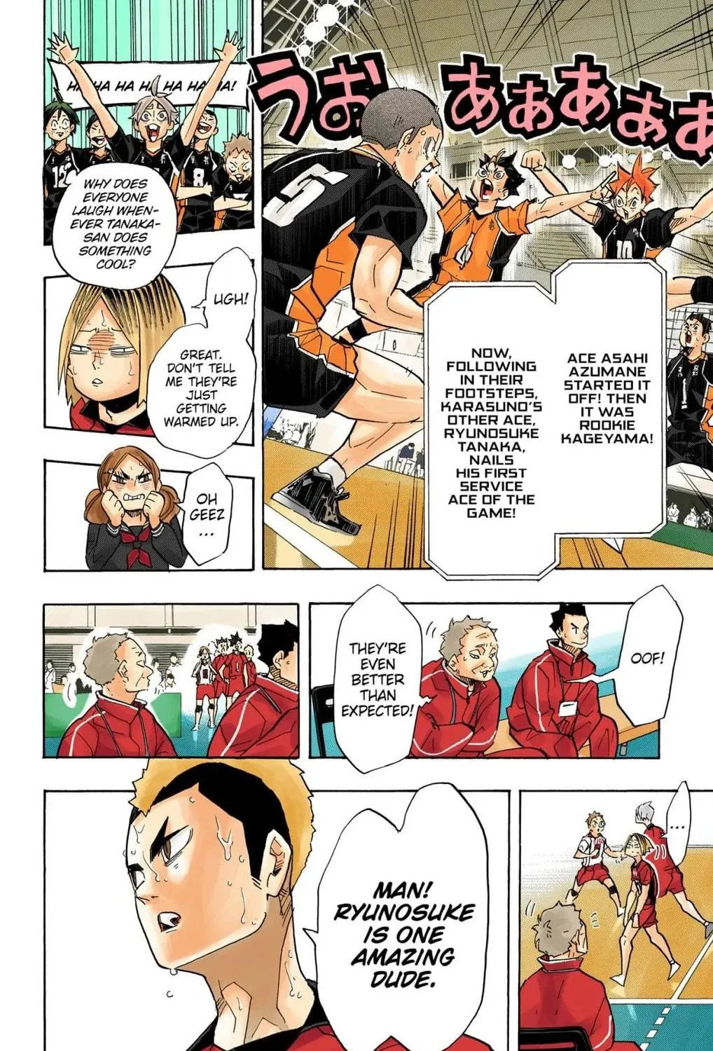 Read Haikyu!! (Official Colored) (Colored) chapter 309 image 10 on Lezhin